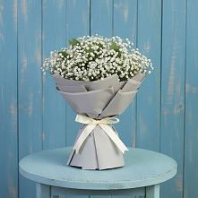 Букет цветов из:  Гипсофила в Ягодное