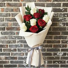 Букет цветов из:  Розы #REPLACE_PRED# Ягодное