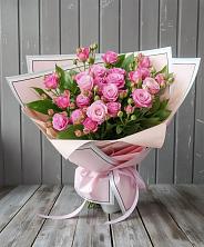 Букет Розовый кустик в Ягодное