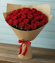 Букет Красные розы Милано в Ягодное