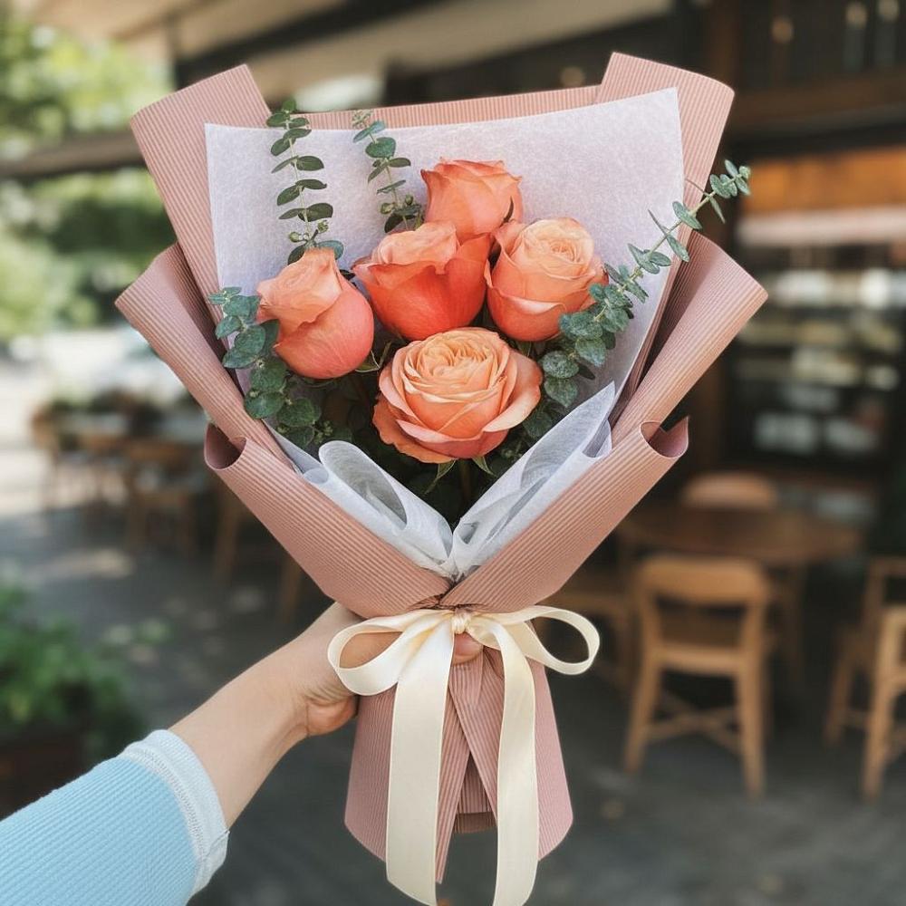 Букет цветов из: Розы в Ягодное