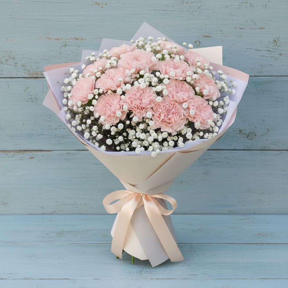 Букет цветов из: Гвоздики в Ягодное