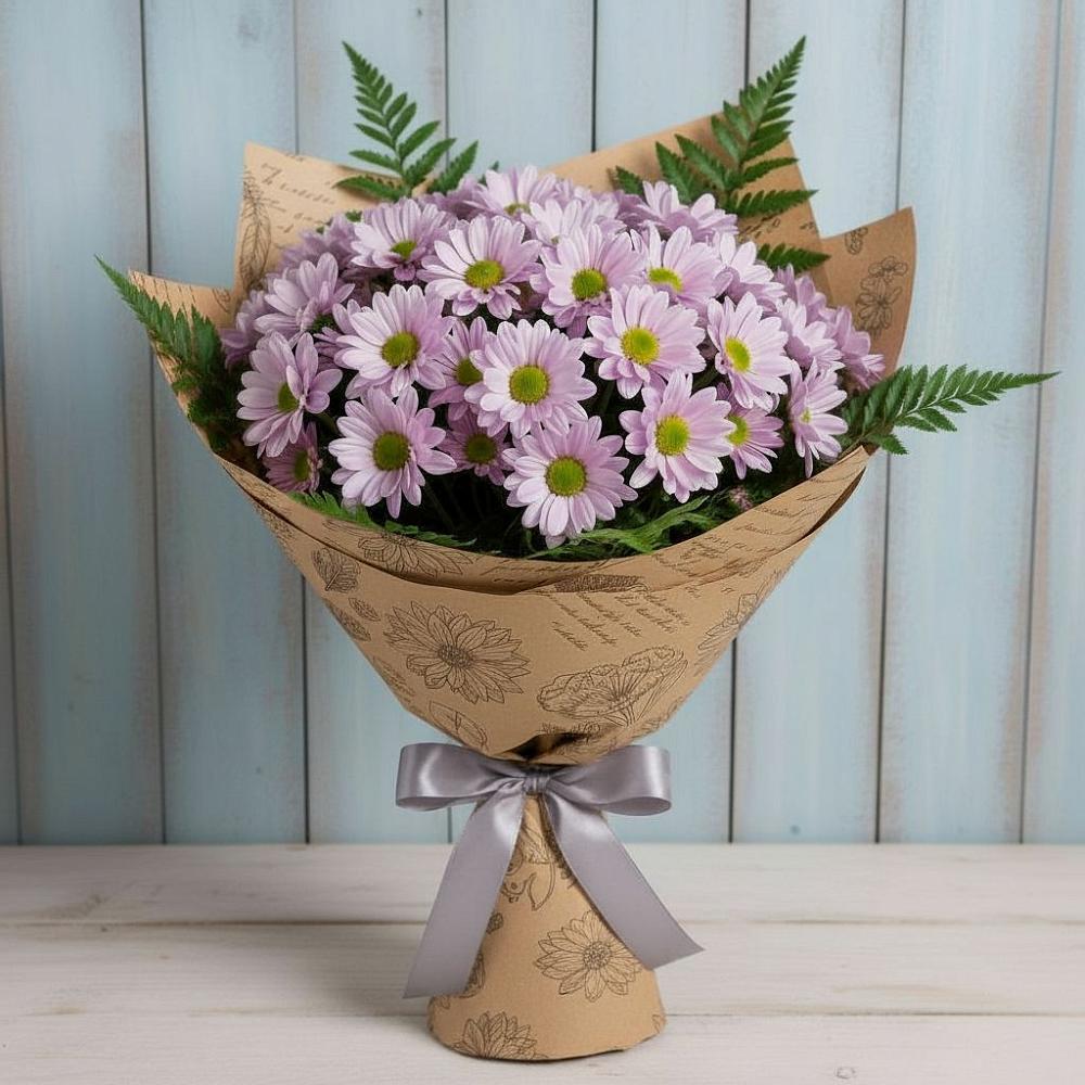 Букет цветов из: Хризантемы в Ягодное