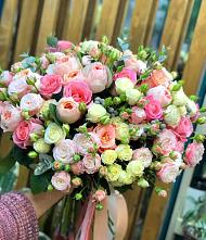 Букет цветов из:  Розы #REPLACE_PRED# Ягодное