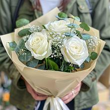 Букет цветов из:  Розы в Ягодное