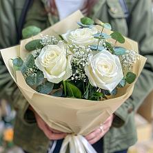 Букет Нежные грёзы в Ягодное Букет цветов из: Розы в Ягодное
