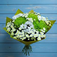 Букет цветов из:  Хризантемы #REPLACE_PRED# Ягодное