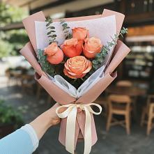 Букет цветов из:  Розы #REPLACE_PRED# Ягодное