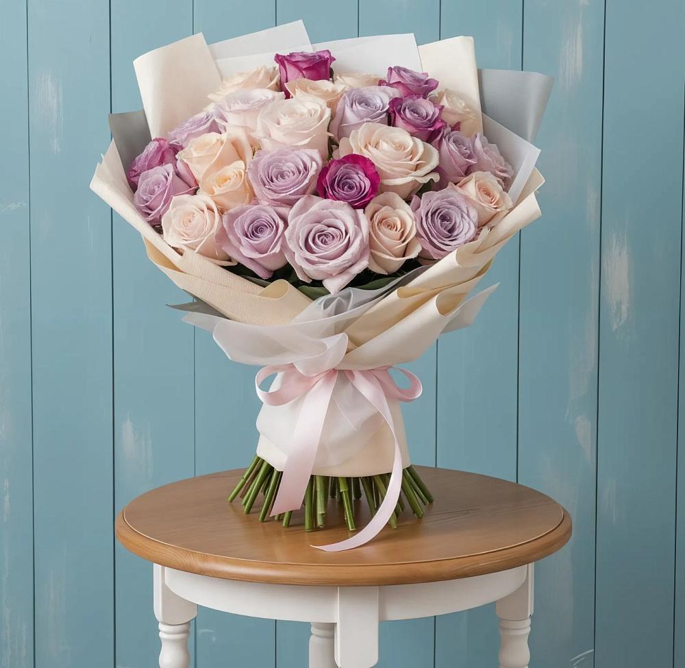 Букет цветов из: Розы в Ягодное