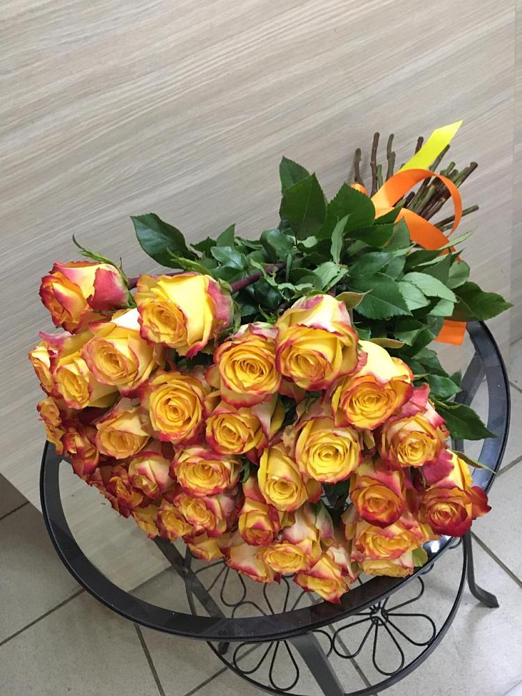 Букет Желтые розы в Ягодное