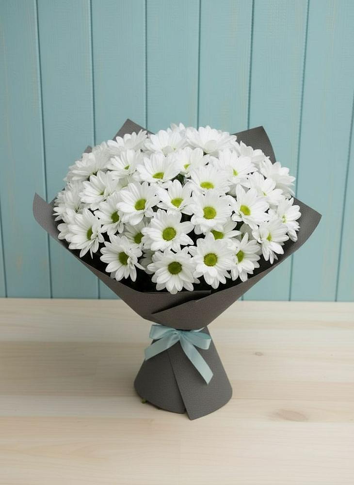 Букет цветов из: Хризантемы в Ягодное