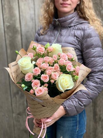 Букет цветов из: Розы в Ягодное