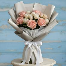 Букет цветов из:  Розы #REPLACE_PRED# Ягодное