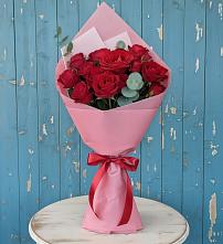 Букет цветов из:  Розы в Ягодное