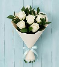 Букет цветов из:  Розы в Ягодное