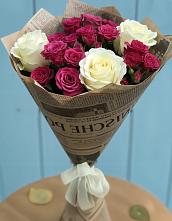 Букет цветов из:  Розы #REPLACE_PRED# Ягодное