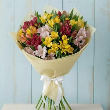 Букет цветов из:  Альстромерии в Ягодное
