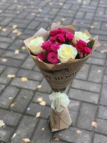 Букет цветов из: Розы в Ягодное