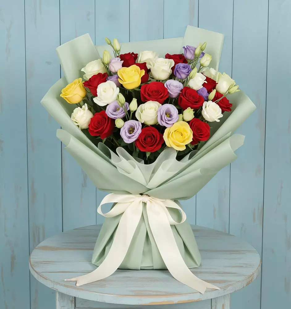 Букет цветов из: Розы в Ягодное