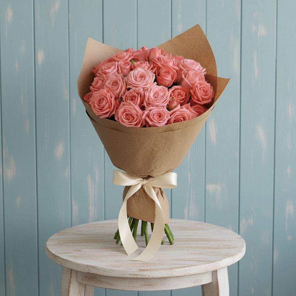 Букет цветов из: Розы в Ягодное