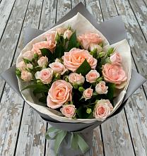 Букет цветов из:  Розы #REPLACE_PRED# Ягодное