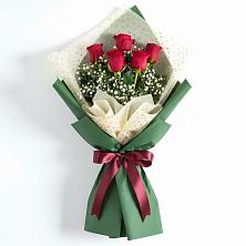 Букет цветов из:  Розы в Ягодное