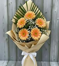 Букет цветов из:  Герберы в Ягодное