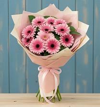 Букет цветов из:  Герберы #REPLACE_PRED# Ягодное