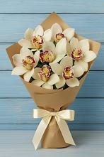 Букет цветов из:  Орхидеи и Розы в Ягодное